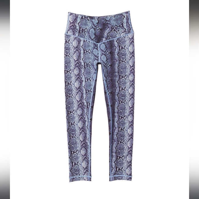 Victoria Secret- Love Cloud /Blue Snake Ombre Crossover Leggings- 12